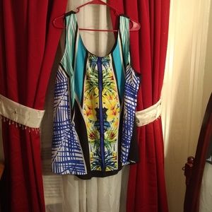 🛍 Color block top